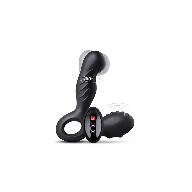 Nomi Tang - Spotty Revolving P-Spot Massager RC. Zdalnie sterowany silikonowy  masażer prostaty. 2 mocne silniki.