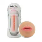 Vulcan. CyberSkin® Vulcan Deep Throat, Cream. Usta z cyberskóry imitujące seks oralny i głębokie gardło. Bestseller!