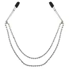 Sportsheets - Diamond Gem Nipple Clips. Eleganckie diamentowe klamerki na sutki. Piękna ozdoba podkręcająca atmosferę.