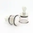 Toyz 4 Lovers - Twist Suction Skin Large. Mocne i solidne przyssawki do sutków. Dla miłośników BDSM.