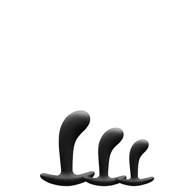 NS Novelties - Renegade P Spot Kit. Wtyczki analne stymulujące punkt P. 3 rozmiary!
