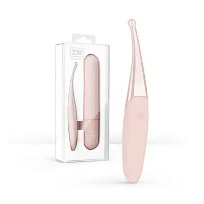 Senzi - Pink Vibrator. Różowy wibrator do punktowej stymulacji miejsc intymnych i całego ciała. 