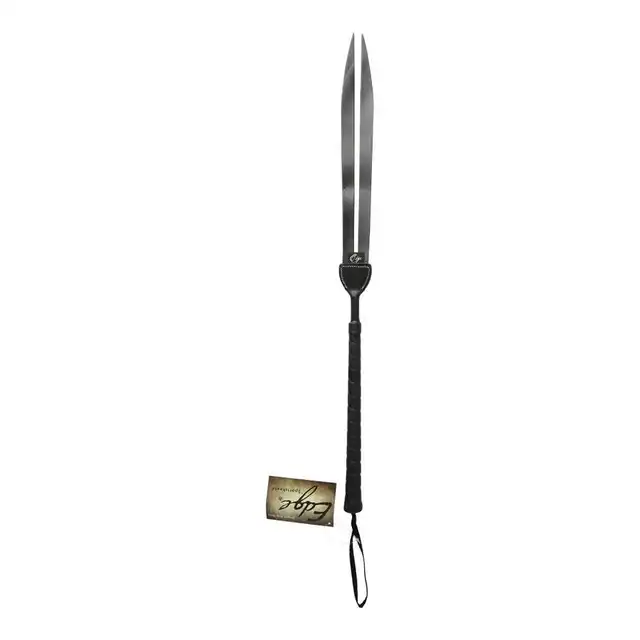 Sportsheet - Edge Dragon Kiss Whip. Profesjonalny, niezwykły, fantastyczny. Bat język smoka. Skóra bydlęca Mocny i przyjemny. Duży 70cm