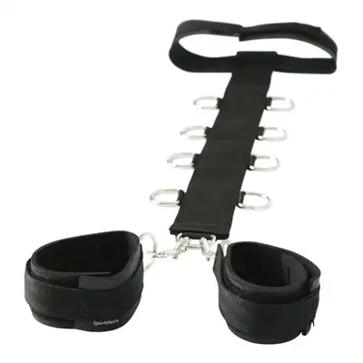 Sportsheets - Neck &amp; Wrist Restraint. Niezwykły zestaw do krępowania, wygodny i regulowany. Kompatybilny z innymi akcesoriami!