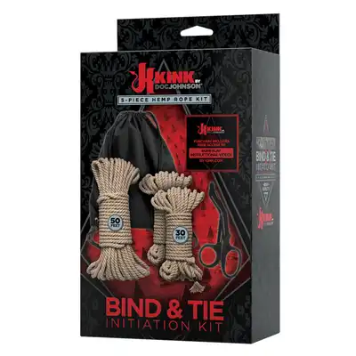 Wiązania-Bind &amp; Tie Kit 5 Pcs Hemp Rope