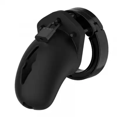 Lockdown - Chastity Cage Small. Dopasowanie do rozmiaru 4,5 - 6,5 cm! Niesamowita nowoczesna klatka na penisa. 