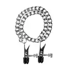 Guilty Pleasure - Flat Nipple Screw. Klamerki na sutki z regulowanym zaciskiem połączone długim łańcuchem. Mega sale!
