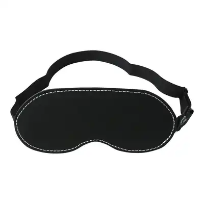 Sportsheets - Edge Leather Blindfold. Opaska na oczy z imitacji skóry. Vegan Product! 