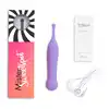 FeelzToys - Mister Sweetspot Clitorial Vibrator Purple. Niezwykły wibrator - ultra aksamitny w dotyku, wodoodporny, wysoka klasa produktu. Masażer o super słodkim wyglądzie!