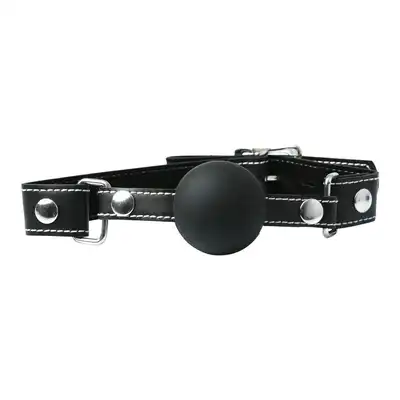 Sportsheets - Silicone Ball Gag. Silikonowy knebel. Wysoka jakość - produkt premium!