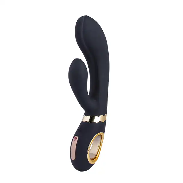 Noami Tang - Wild Rabbit 2 Black &amp; Gold. Spektakularnie piekny. 3 super mocne silniki. 10 programów. Silikon medyczny.