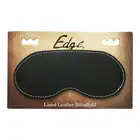 Sportsheets - Edge Leather Blindfold. Opaska na oczy z imitacji skóry. Vegan Product! 