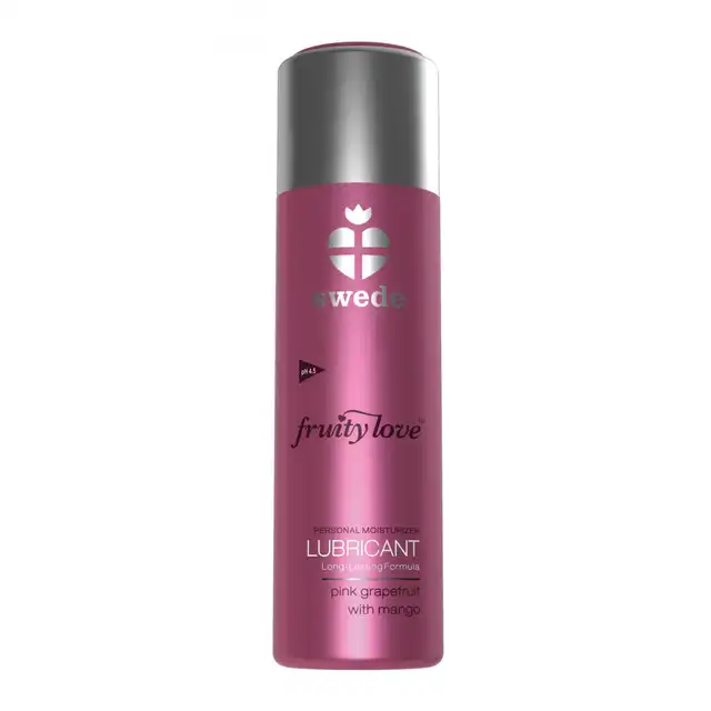 Swede - Fruity Love. Lubrykant o super aromacie. Pink grapefruit with mango. Naturalny, odświerzający. 50ml