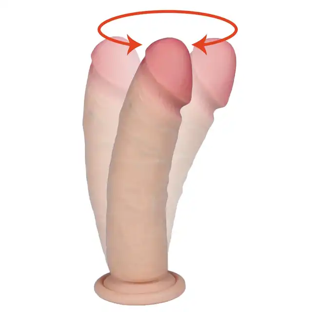LoveClonex - Boreasz 7". Rotujące, wibrujące dildo - najlepsza cyber skóra. Super okazja, do wyczerpania towaru!