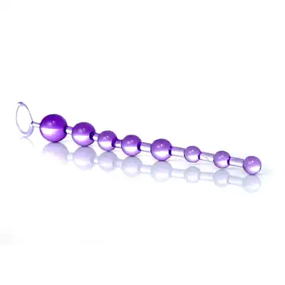 Bseries - Koraliki analne -Jelly Anal 10 Beads Purple