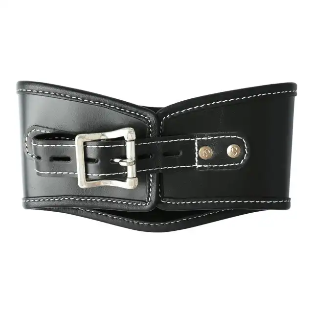 Sportsheets - Edge Soft Leather Posture Collar. Niesamowita obroża z delikatnej skóry. Podkreśla szyję i dodaje pikanterii.. 
