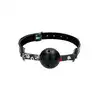 Ouch! Breatheable Ball Gag - Old School Tattoo Style. Oddychający knebel z paskiem o wyjątkowym wzorze. Limitowana kolekcja! Mega Sale!