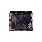 Guilty Pleasure - Kit Set Purple. Zestaw strap on, dildo, opaska na oczy i packa. Idealny prezent dla miłośników BDSM.