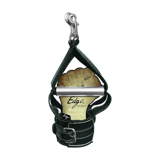 Sportsheets - Edge Hand Grip Wrist Cuffs. Niepowtarzalna, wytrzymała rękojeść dla fanów ostrej zabawy. Produkt premium!