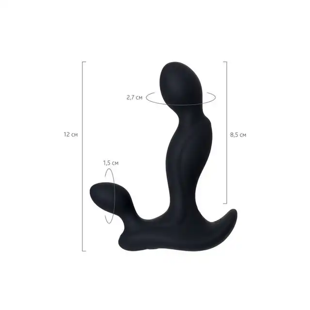 Popo Pleasure - Vela Vibro Stimulator. Wibrujący stymulator prostaty. Super aksamitna powierzchnia. 