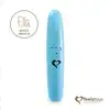 FeelzToys - Ella Lipstick Vibrator Light Blue. Mini wibrator w kształcie szminki, dyskretna przyjemność i ciche wibracje. 