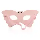 Toyz4Lovers - Butterfly Mask Pink. Opaska w kształcie motylich skrzydeł. Miękka ekoskóra!