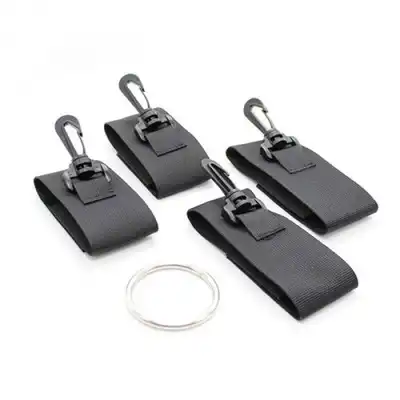 Toyz 4 Lovers - Easy Arms Restraint. Zestaw dwie pary kajdanek połączonych jednym zaciskiem. Idealne do wiązania za plecami. 