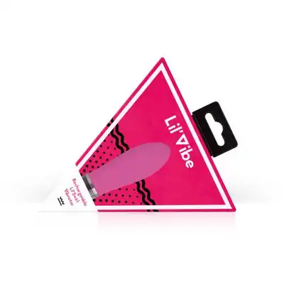 Lil Vibe - Lil'Swirl Vibrator. Mały uroczy 10 cm, silikonowy wibratorek dla początkujących. Unisex. 10 programów. 