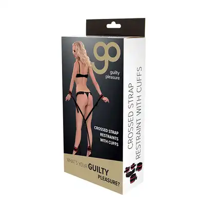 Wiązania-GP CROSSED STRAP RESTRAINTS WITH CUFFS