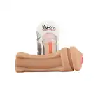 Vulcan. CyberSkin® Vulcan Deep Throat, Cream. Usta z cyberskóry imitujące seks oralny i głębokie gardło. Bestseller!