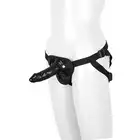 Blaze - Harness with dildo. Strap on, idealnie dopasuje się do Twoich rozmiarów. 100 % bezpieczne, nie zawiera ftalanów. 