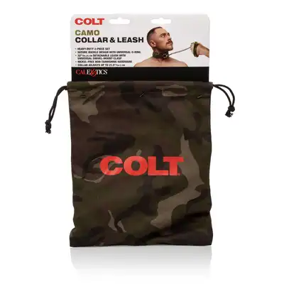 Wiązania-Camo Collar &amp; Leash