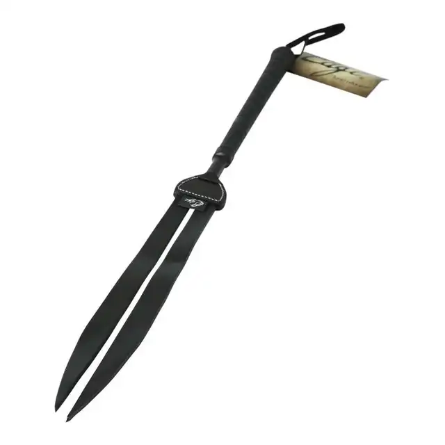Sportsheet - Edge Dragon Kiss Whip. Profesjonalny, niezwykły, fantastyczny. Bat język smoka. Skóra bydlęca Mocny i przyjemny. Duży 70cm