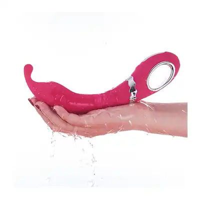 Nomi Tang - Tease G-Spot Vibrator Pink. Luksusowy, ultra-cichy, wodoodporny stymulator punktu G. Z niezwykłym pieszczącym uszkiem na szczycie! Mega Sale!