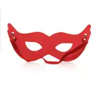 Toyz 4 Lovers - Opened Eye Mask. Czerwona maska z ekoskóry! Świetnie dopasowana do twarzy. 