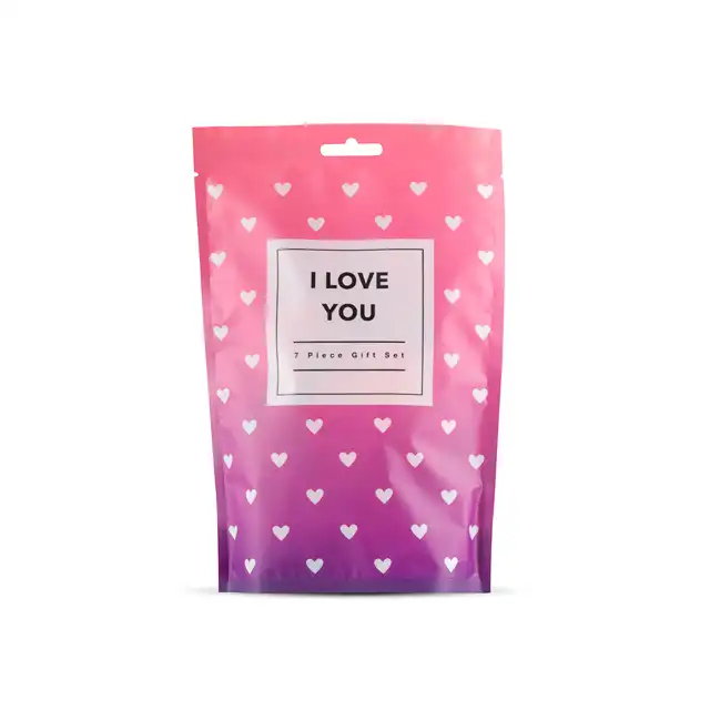 LoveBoxxx - Love You. Idealny zestaw na prezent dla Niego lub dla Niej. Kostka, kajdanki, piórko, ring i wiele innych! 