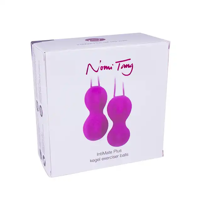 Nomi Tang - Intimate Kegel Set Plus Purple. Luksusowe kulki do treningu mięśni Kegla. Zwiększ siłę mięśni i wystrzel swoje życie erotyczne na najwyższy poziom!