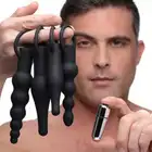 Toyz 4 Lovers - Rimming Anal Training Set. Zestaw wtyczek analnych wibrujących o różnych kształtach i rozmiarach!