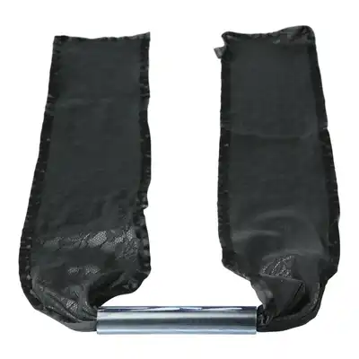Sportsheets - Lace Tied Bit Gag. Wiązany gag z wegańskiego materiału pokrytego koronką. Delikatne i przyjemne wyciszenie.