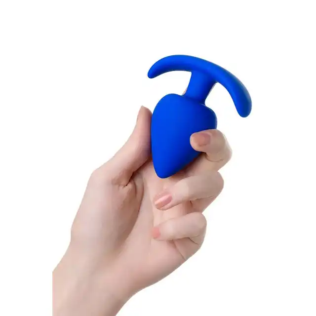 A-Toys - Anal Plug Blue. Duża wtyczka analna w kształcie kotwicy. Wodoodporne, bezpieczne dla ciała. 