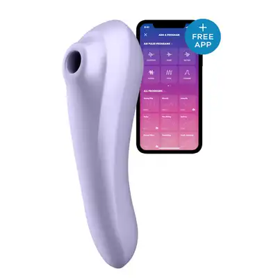 SATISFYER DUAL PLEASURE MAUVE