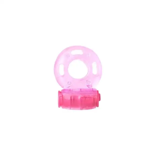 Toyfa - Pink Vibrating Ring. Uniwersalny wibrujący ring dla początkujących w przystępnej cenie!