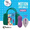 FeelzToys - Remote Controlled Motion Love Balls Foxy. Zdalnie sterowane, obrotowe kulki gejszy. Nowa technologia! Mega sale!
