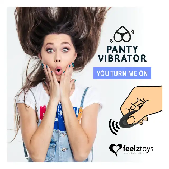 FeelzToys - Panty Vibe Remote Controlled Vibrator Purple. Wibrator do łechtaczki sterowany zdalnie. Najlepsza jakość, pomysłowe opakowanie w formie silikonowej torebeczki. 