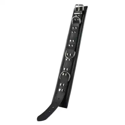 Wiązania-COLLAR BLACK 6,5 CM