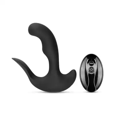 FeelzToys - Black Jamba Anal Vibrator. Wyprofilowany by stymulować prostatę i punkt G! Funkcja grzania i potężne wibracje.