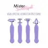 FeelzToys - Mister Sweetspot Clitorial Vibrator Purple. Niezwykły wibrator - ultra aksamitny w dotyku, wodoodporny, wysoka klasa produktu. Masażer o super słodkim wyglądzie!