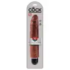 King Cock - Vibrating Stiffy 10". Realistyczny duży latynoski wibrator 31 cm długości 5,6 średnicy 