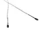 Sportsheets - Nipple Clamps w/ Teardrop Crystals. Kryształowe klamerki na sutki, 45 cm długości łańcuszka. 