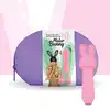 FeelzToys - Mister Bunny Massage Vibrator with 2 Caps. Pink. Silikonowy króliczek, 10 programów, 2 nakładki. Absolutnie wspaniały!